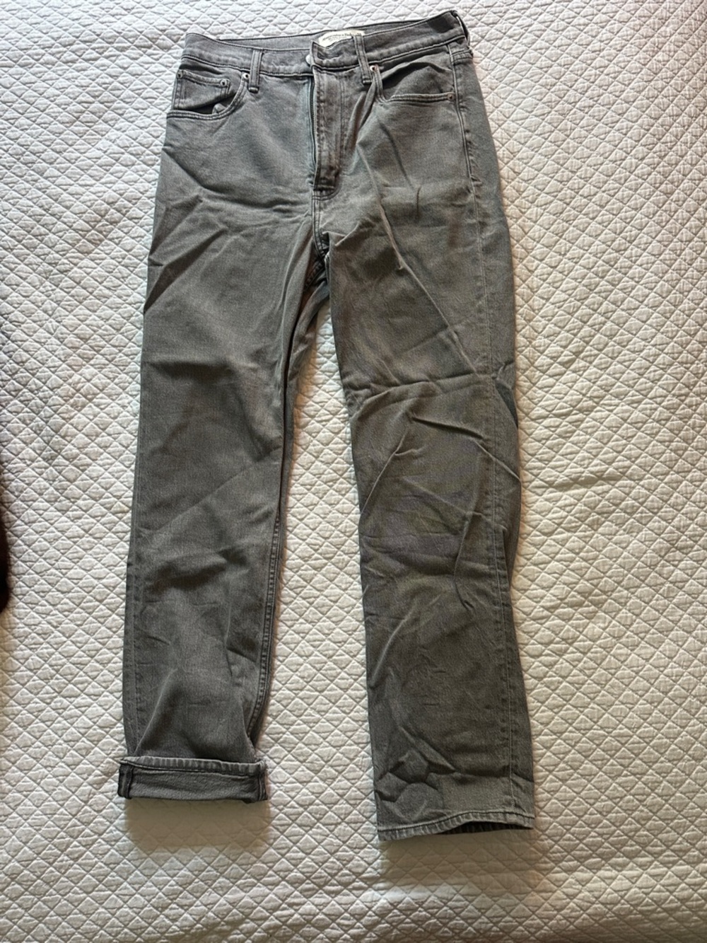 Light Grey Abercrombie Skinny jean